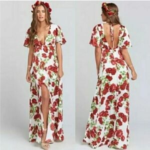 NWT Show Me Your MuMu Faye Flutter Budding Rosemance xxl extra extra large